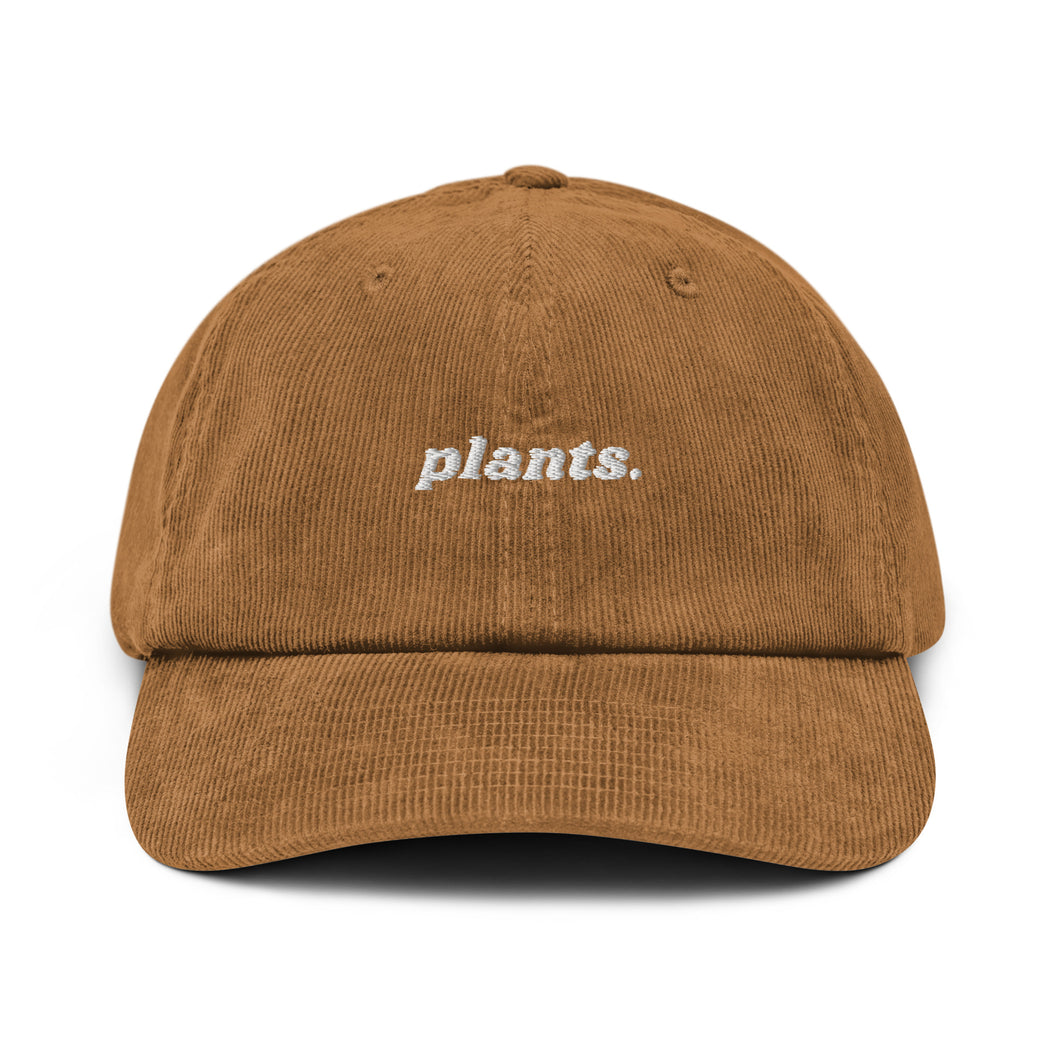 plants. Corduroy Hat