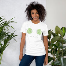 Load image into Gallery viewer, Send Nodes Monstera Leaf T-shirt
