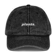 Load image into Gallery viewer, plants. Distressed Cotton Hat
